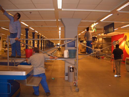 Curatenie spatii comerciale Bucuresti